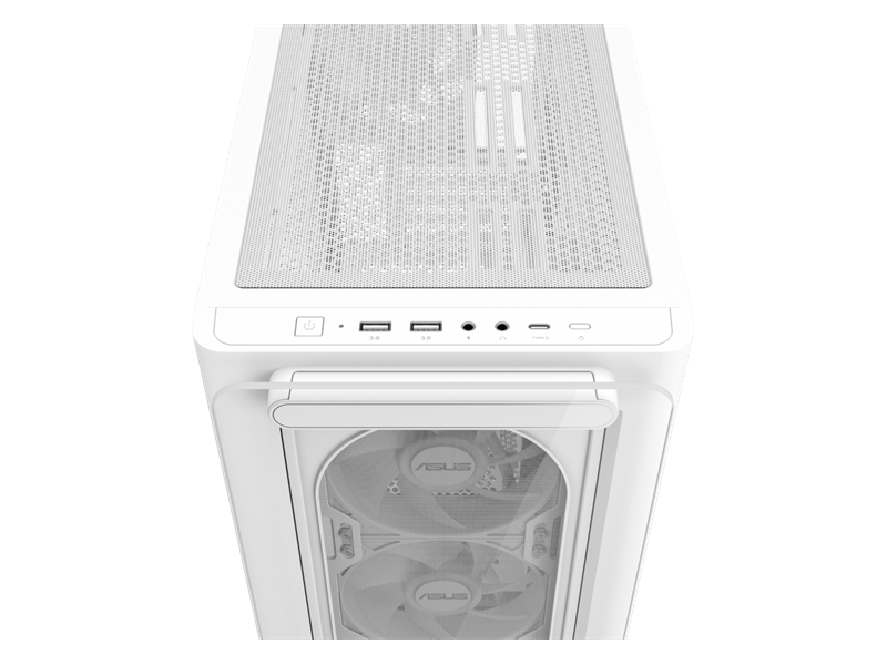 Asus A23 Plus Micro-ATX Számítógépház, fehér