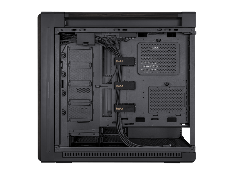 Asus ProArt PA602 Wood Edition Metal Panel E-ATX Számítógépház