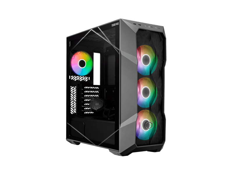 Cooler Master TD500V2-MGNN85-SL0 Számítógépház, fekete