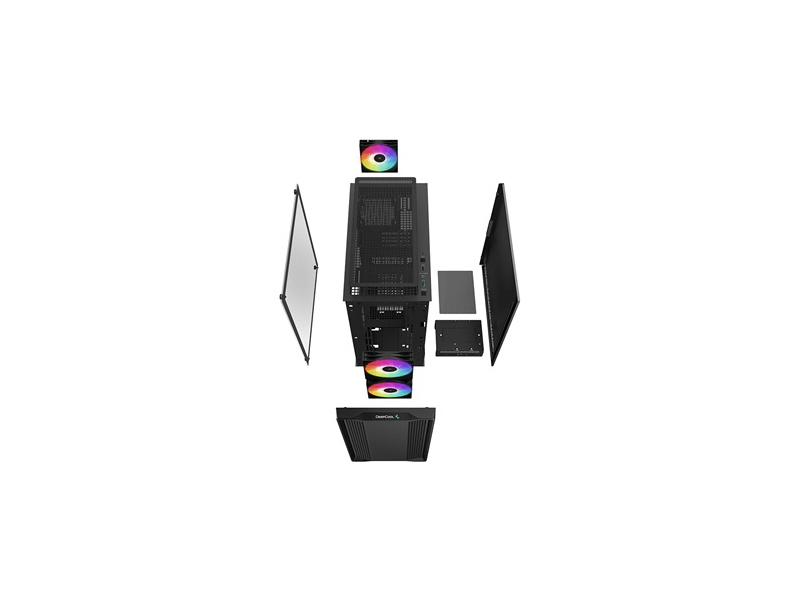 DeepCool CC360 ARGB Mini-ITX / Micro-ATX Számítógépház