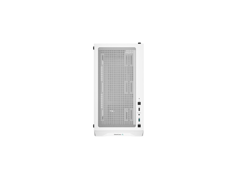 DeepCool Számítógépház - CC360 ARGB WH (fehér, ablakos, 3x12cm ventilátor, Mini-ITX / Micro-ATX, 1xUSB3.0, 1xUSB2.0)