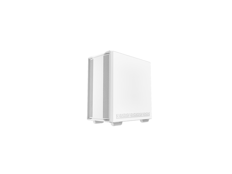 DeepCool Számítógépház - CC360 ARGB WH (fehér, ablakos, 3x12cm ventilátor, Mini-ITX / Micro-ATX, 1xUSB3.0, 1xUSB2.0)