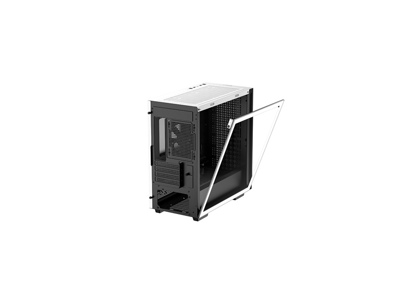 DeepCool CH370 WH Micro-ATX számítógépház, fehér