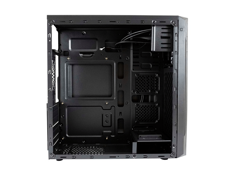 Power LC-7040BON Midi Számítógépház, Fekete