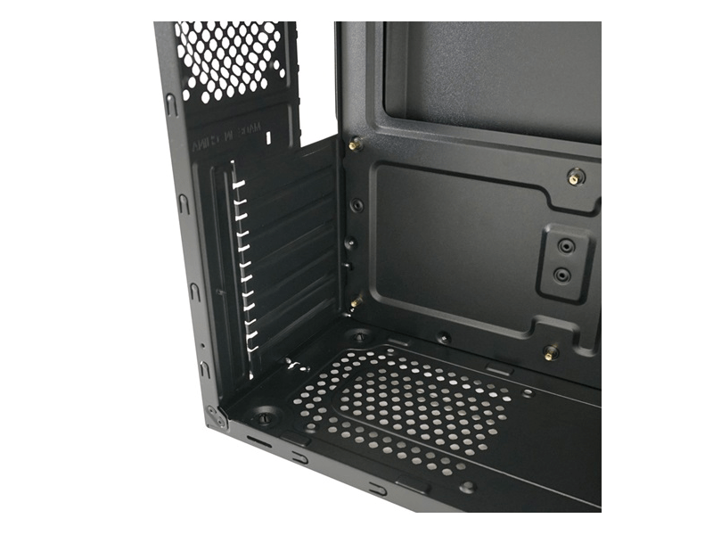 Power LC-7040BON Midi Számítógépház, Fekete