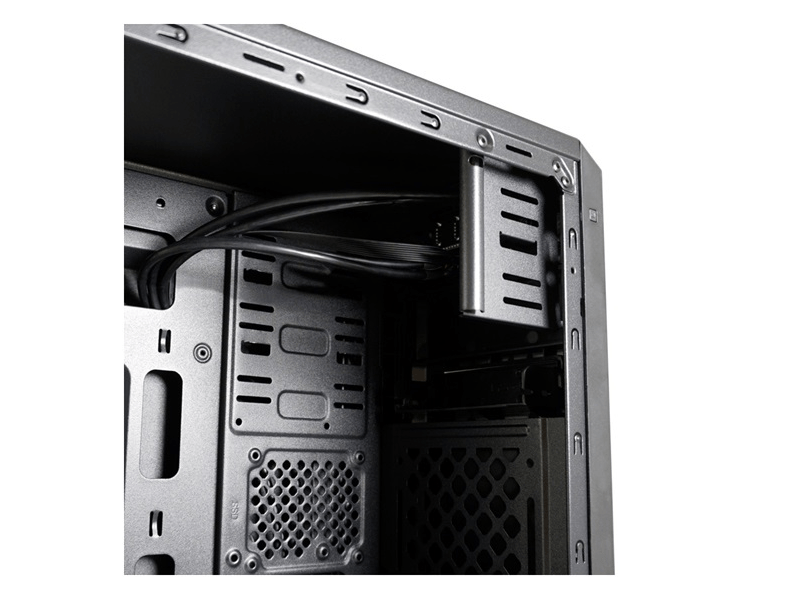 Power LC-7040BON Midi Számítógépház, Fekete