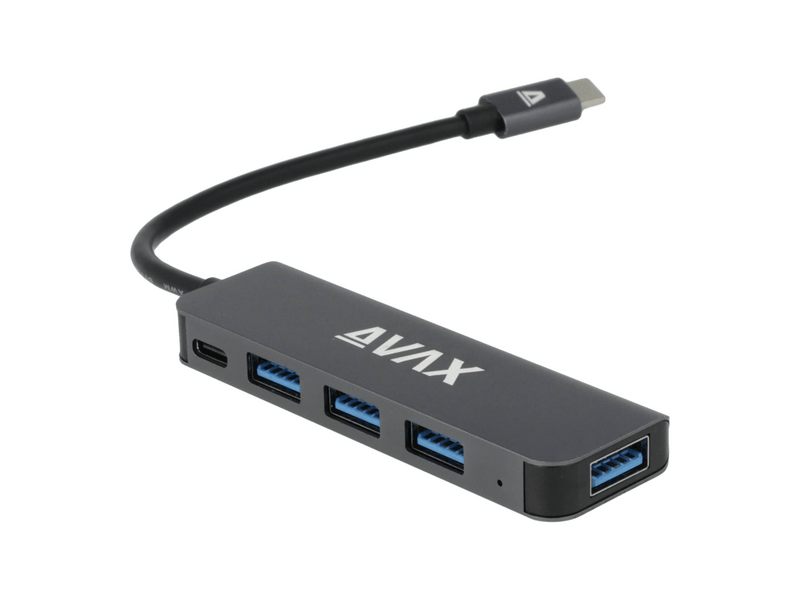 AVAX HB901 PRIME 4-port USB 3.0 + Type-C HUB