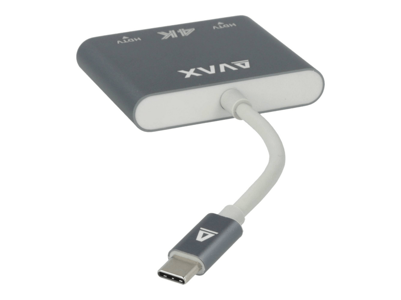 AVAX HB902 USB TypeC - 2x HDMI DUAL monitor adapter