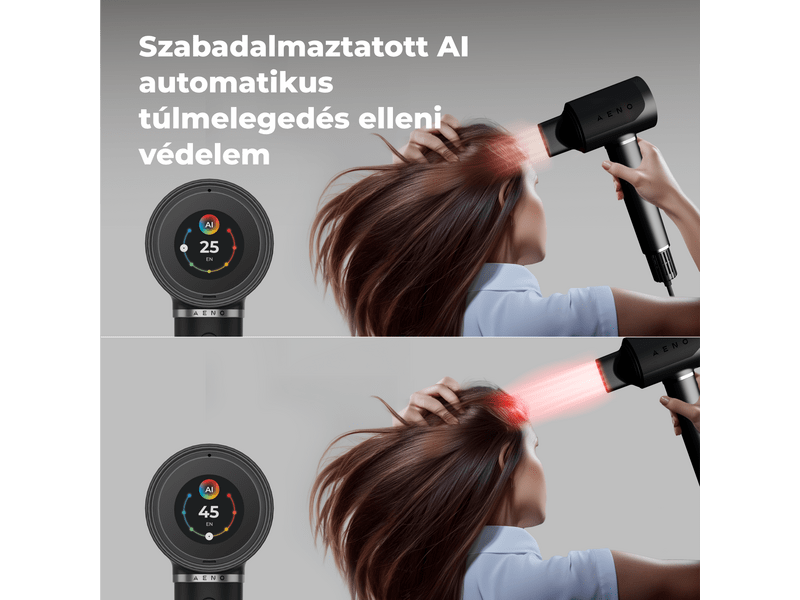 Aeno HD5 AI ProDryer hajszárító, fekete (AHD0005B)