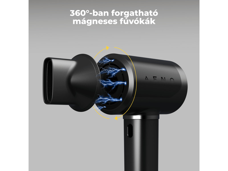Aeno HD5 AI ProDryer hajszárító, fekete (AHD0005B)