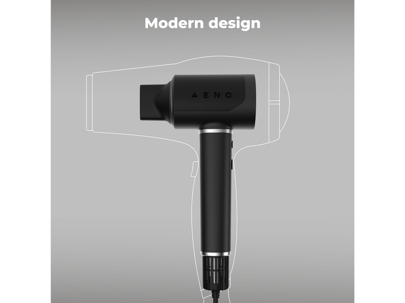 Aeno HD5 AI ProDryer hajszárító, fekete (AHD0005B)