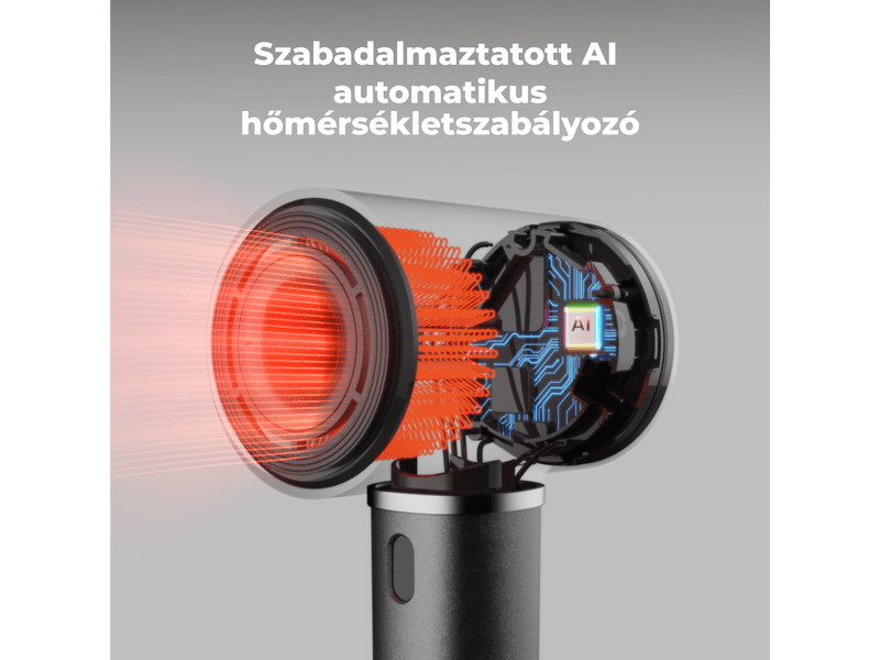 Aeno HD5 AI ProDryer hajszárító, szürke (AHD0005G)