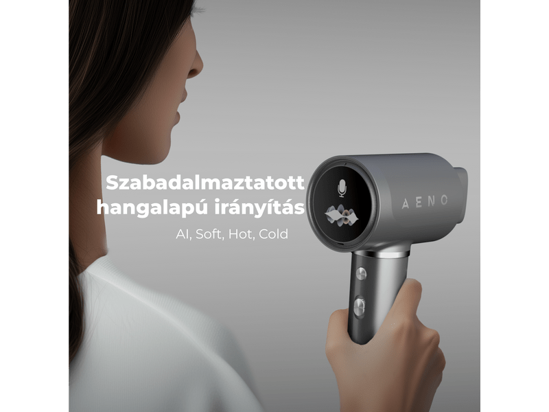 Aeno HD5 AI ProDryer hajszárító, szürke (AHD0005G)