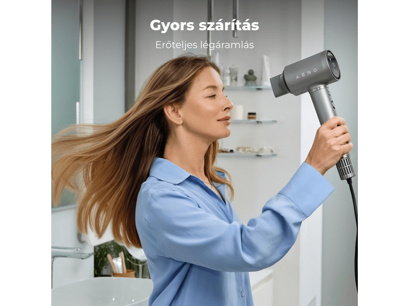 Aeno HD5 AI ProDryer sušilo za kosu, sivo (AHD0005G)