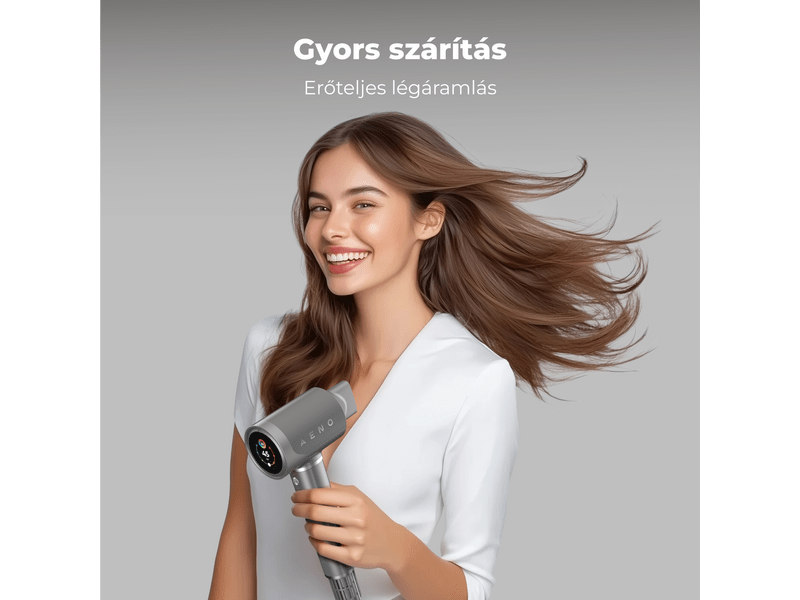 Aeno HD5 AI ProDryer hajszárító, szürke (AHD0005G)