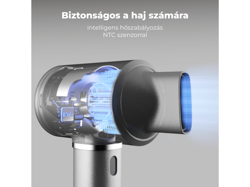 Aeno HD5 AI ProDryer hajszárító, szürke (AHD0005G)