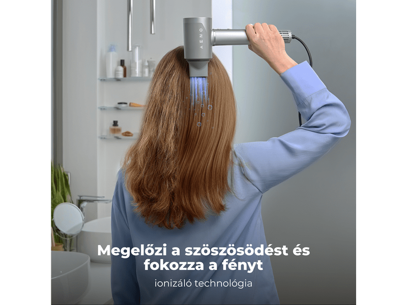 Aeno HD5 AI ProDryer hajszárító, szürke (AHD0005G)
