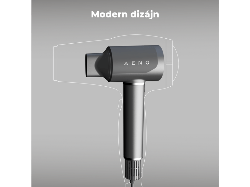 Aeno HD5 AI ProDryer hajszárító, szürke (AHD0005G)