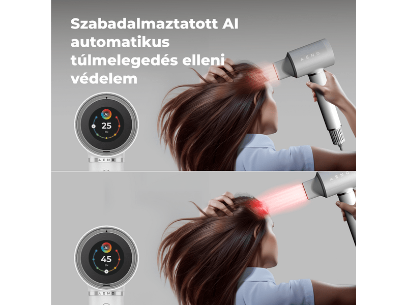 Aeno HD5 AI ProDryer hajszárító, fehér (AHD0005W)