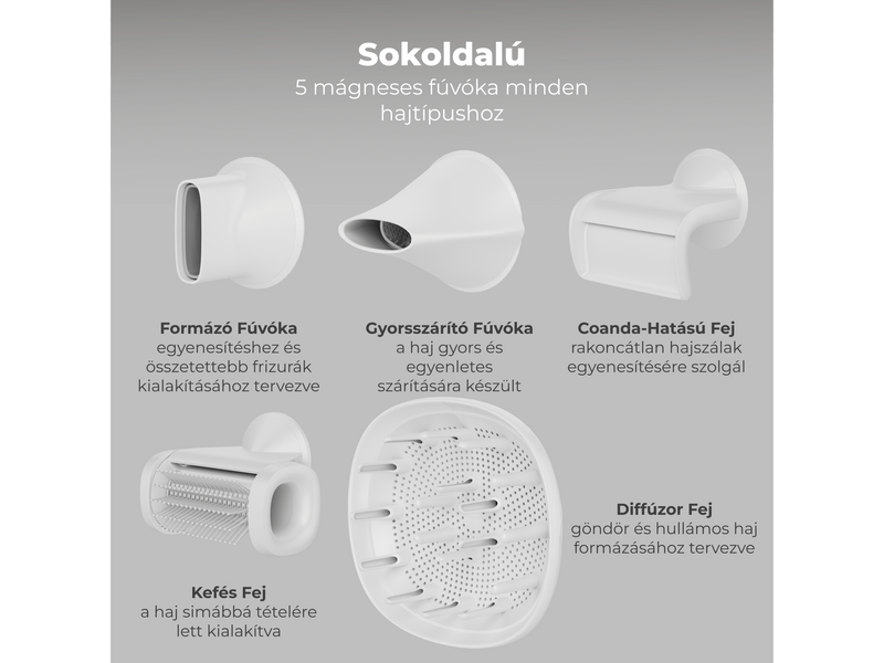 Aeno HD5 AI ProDryer sušilo za kosu, bijelo (AHD0005W)