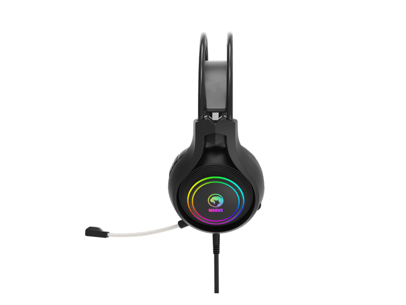 Marvo Tactic 30 vezetékes fejhallgató, fekete (HG8921)