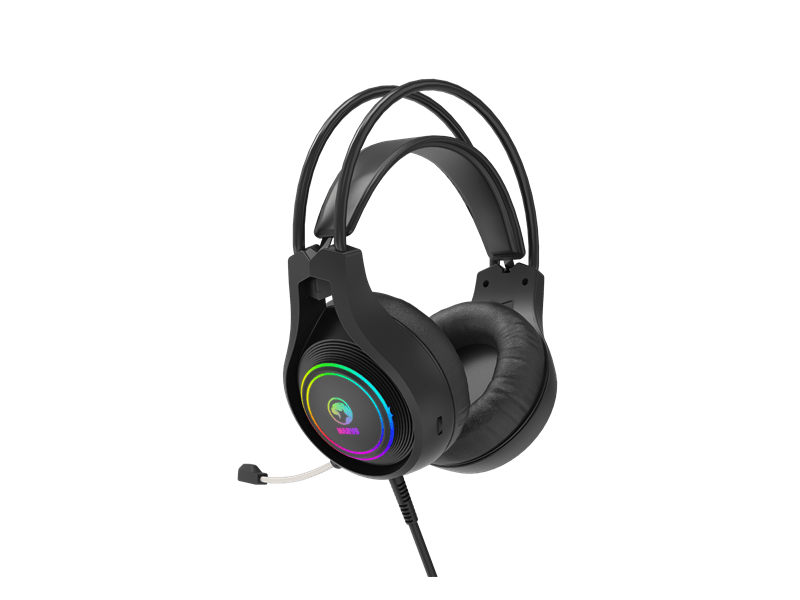 Marvo Tactic 30 vezetékes fejhallgató, fekete (HG8921)