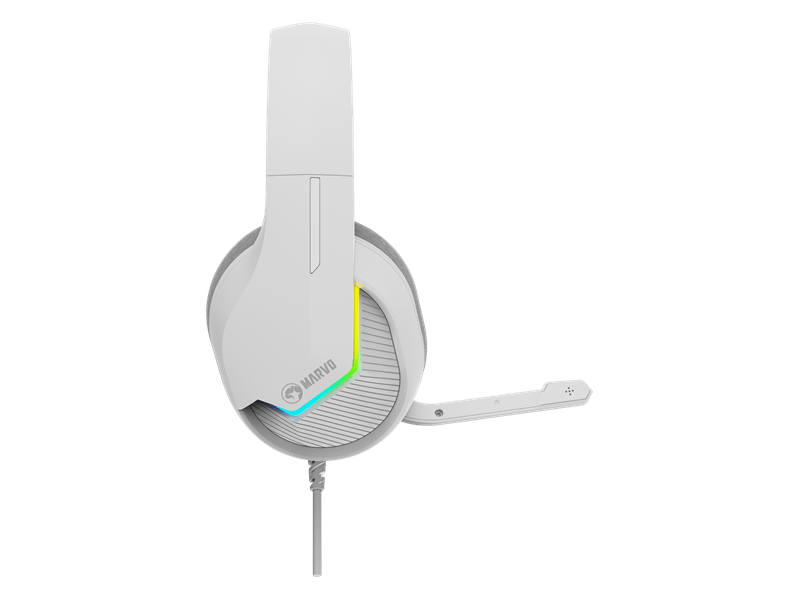 Marvo Tactic 40 vezetékes fejhallgató, fehér (H8618 WH)