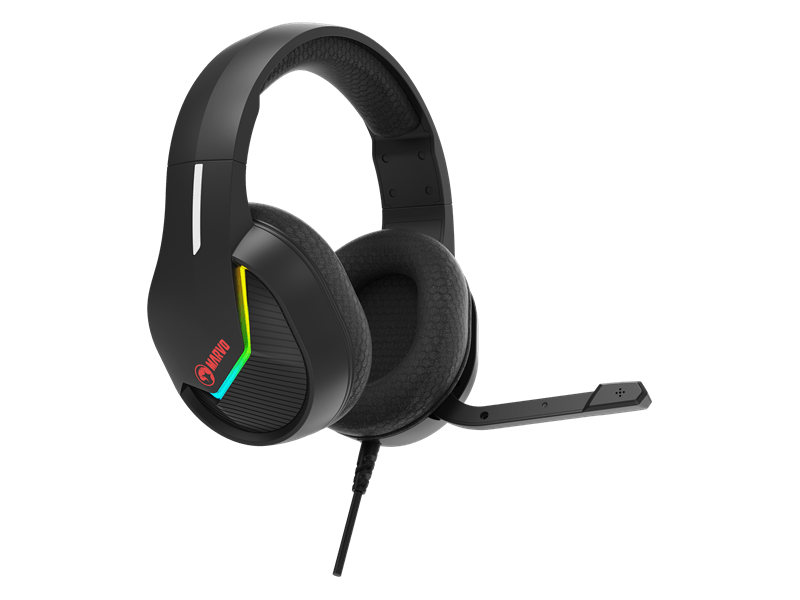 Marvo Tactic 40 vezetékes fejhallgató, fekete (H8618BK)