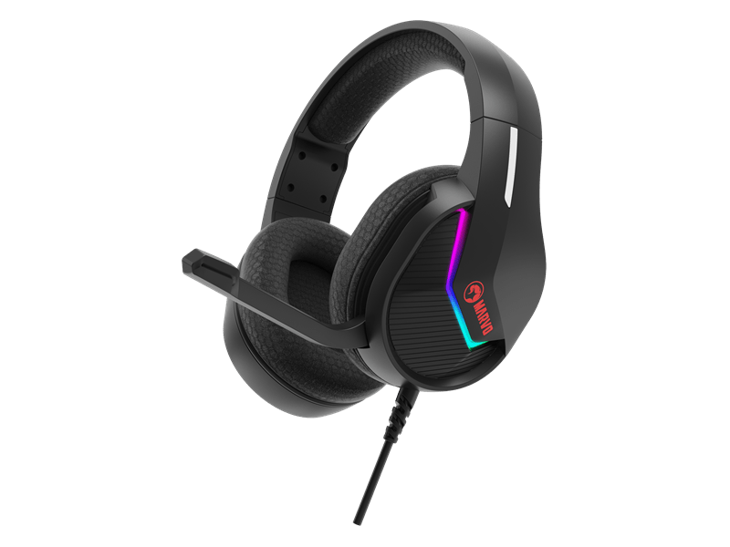 Marvo Tactic 40 vezetékes fejhallgató, fekete (H8618BK)