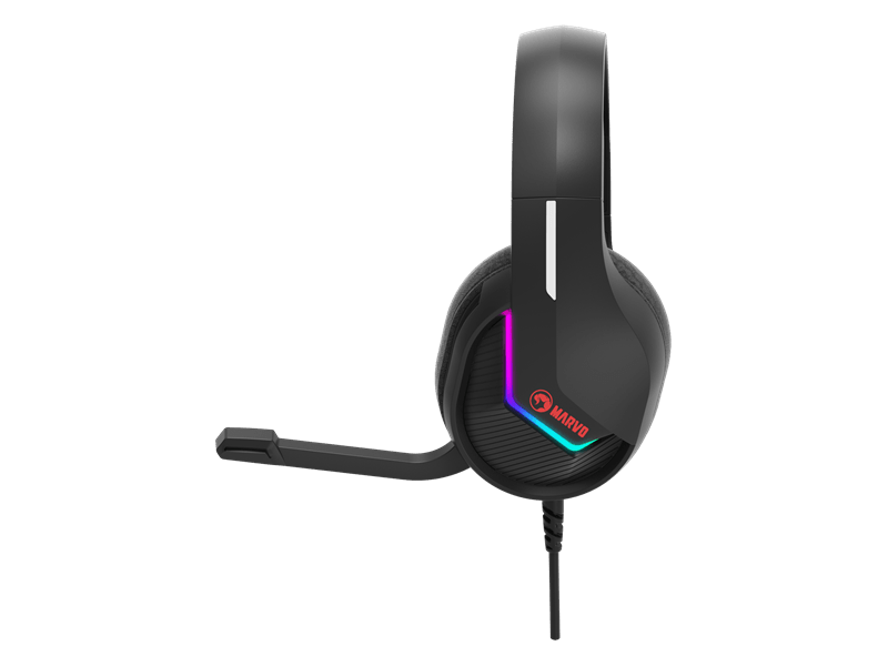 Marvo Tactic 40 vezetékes fejhallgató, fekete (H8618BK)