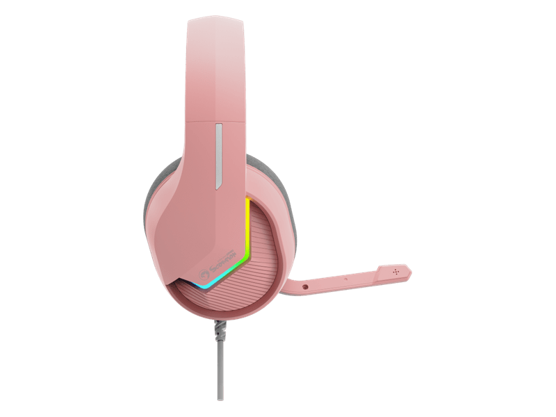 Marvo Tactic 40 vezetékes fejhallgató, rózsaszín (H8618 PK)