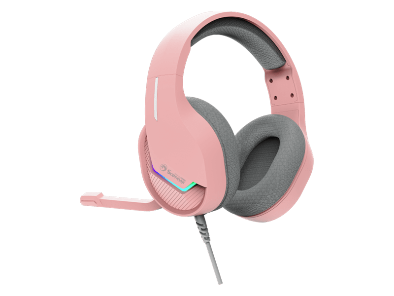 Marvo Tactic 40 vezetékes fejhallgató, rózsaszín (H8618 PK)