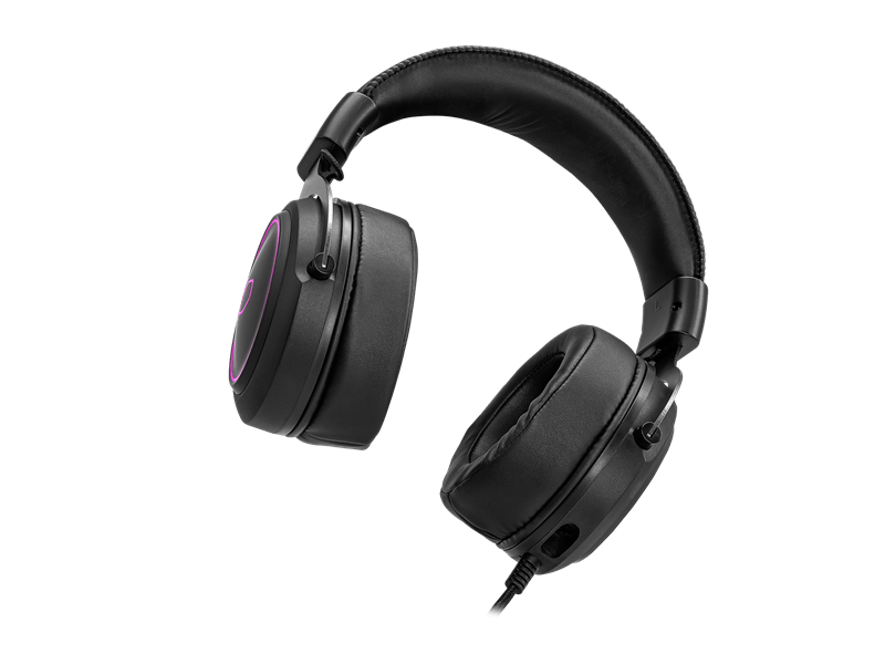 COOLER MASTER Vezetékes Fejhallgató CH-331 Gaming Headset, 7.1 hangzás, USB-s, fekete