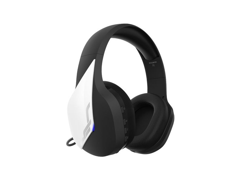 Zalman ZM-HPS700W Vezeték nélküli gamer headset, fehér