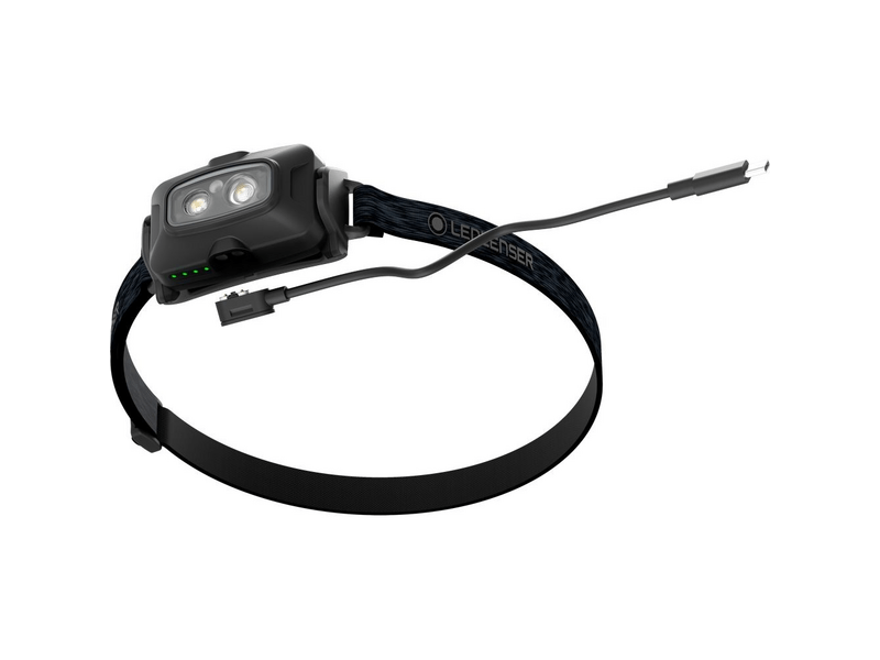 LEDLENSER HF4R Core 500lm/130m, Li-ion, tölthető fejlámpa, fekete