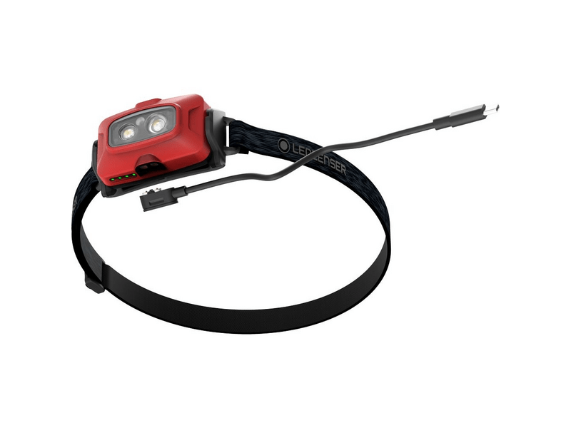 Ledlenser HF4R Tölthető fejlámpa, piros (502792)