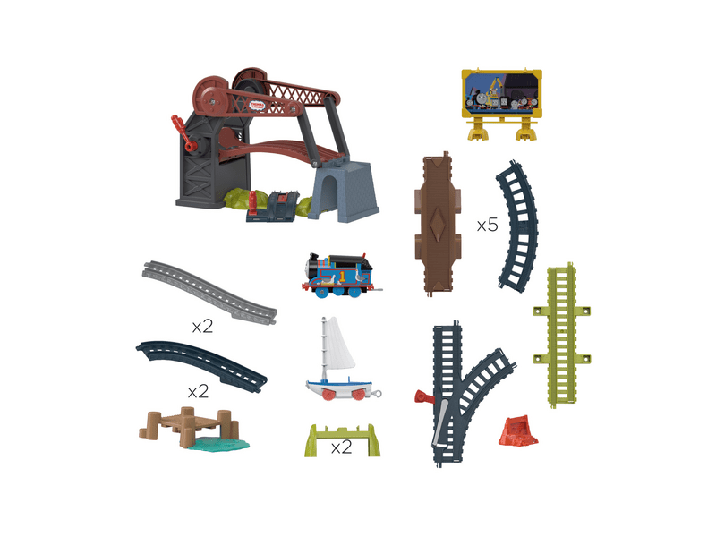 Fisher-Price Thomas Sodor sziget szett Skiff vitorlással (HGX65)