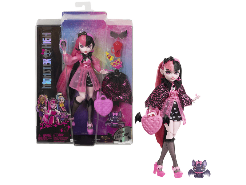 Monster High - DracuLaura figura (HHK51)