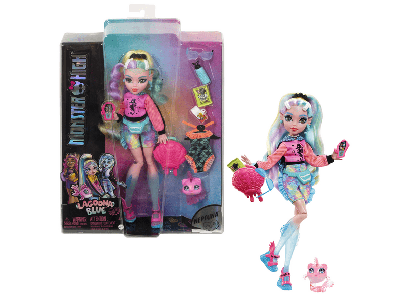 Monster High - Lagoona Blue figura (HHK53)