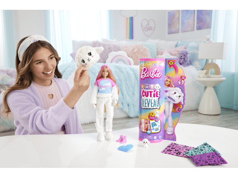 Cutie Reveal Barbie Cozy - Lamb