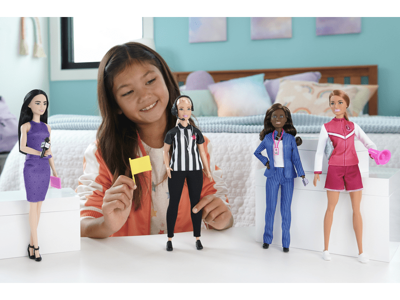 Barbie: Sport karrier babák, 4 db (HKT80)