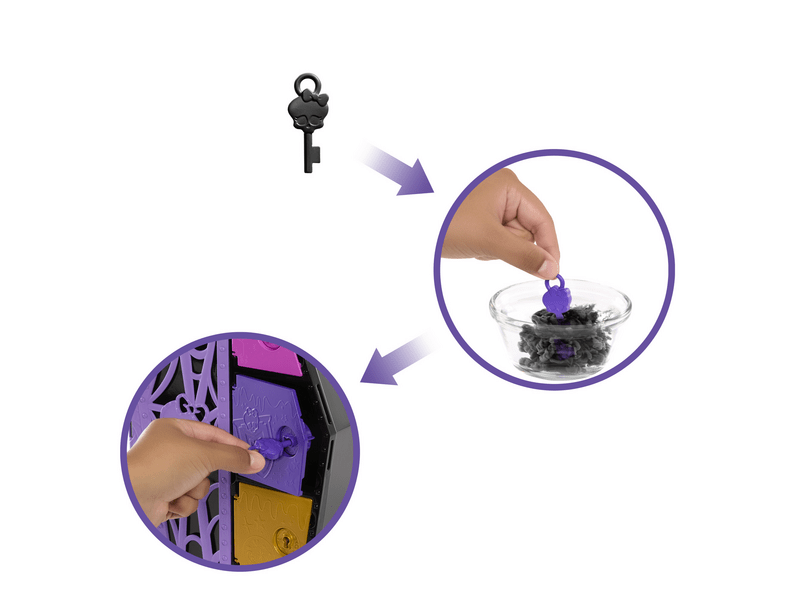 Monster High: Clawdeen baba kiegészítőkkel (HKY61)