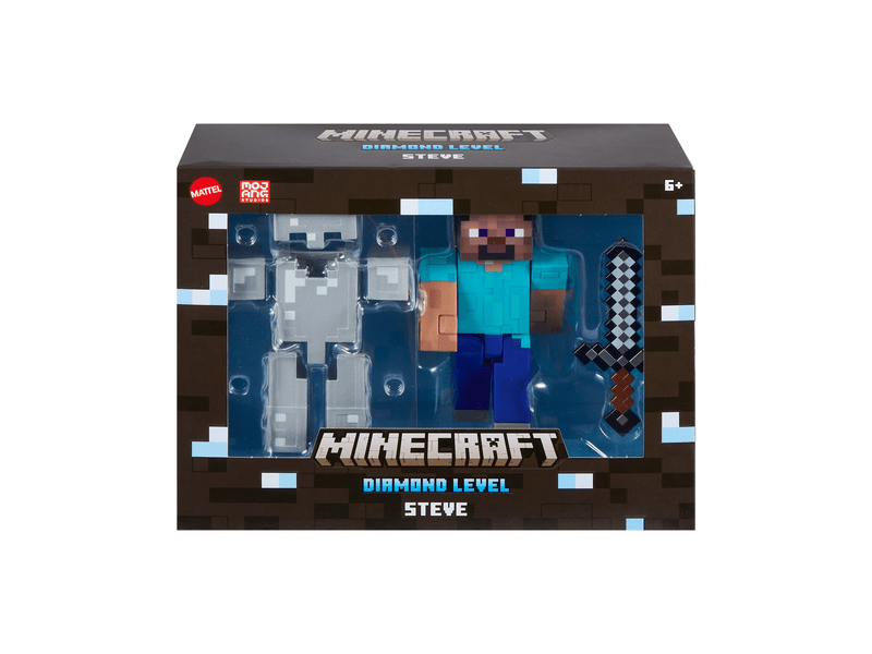 Mattel Minecraft Diamond Level figura - Steve (HLL30)