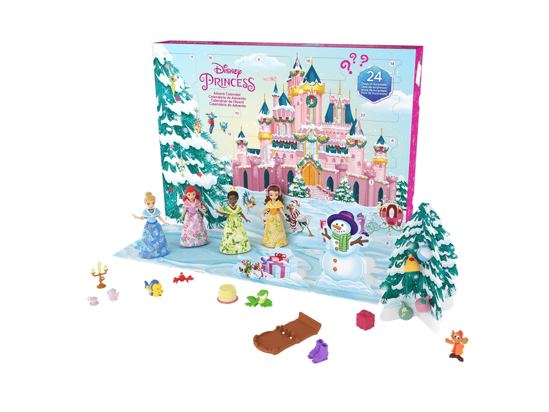 Disney hercegnők: Mini hercegnők adventi naptár (HLX06)