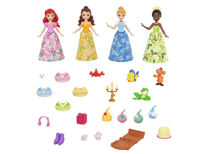 Disney hercegnők: Mini hercegnők adventi naptár (HLX06)