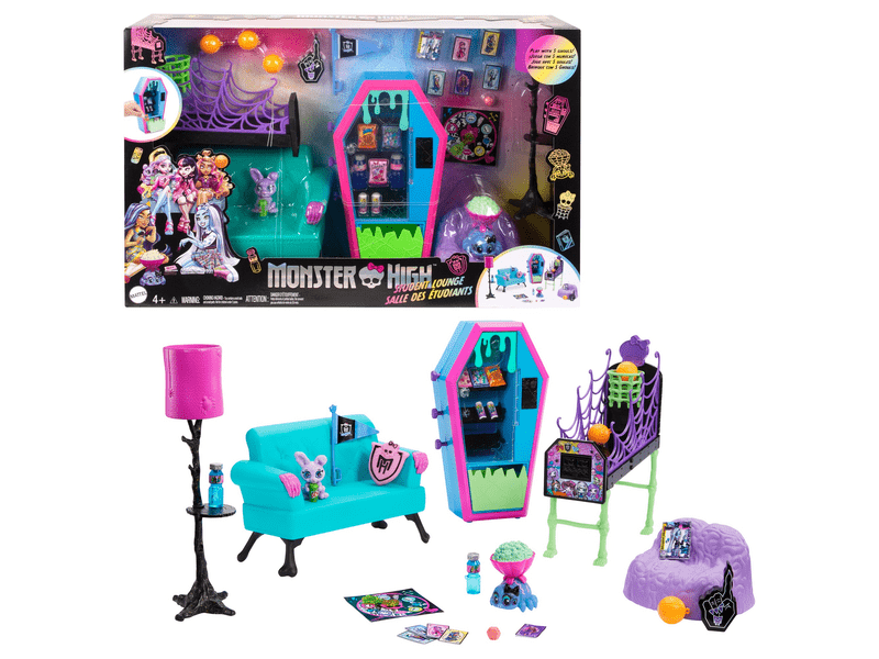 Monster High: Diáktársalgó szett (HNF67)