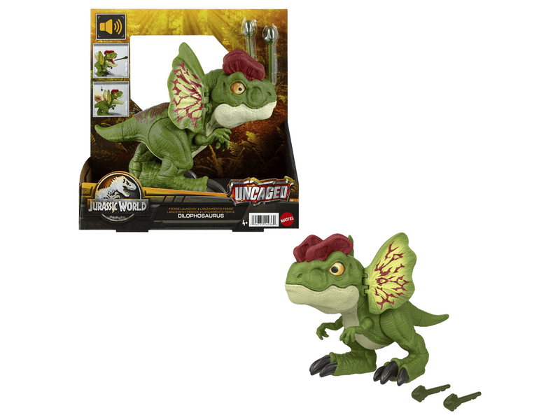 Mattel Jurassic World - Támadó Dilophosaurus (HNT65)