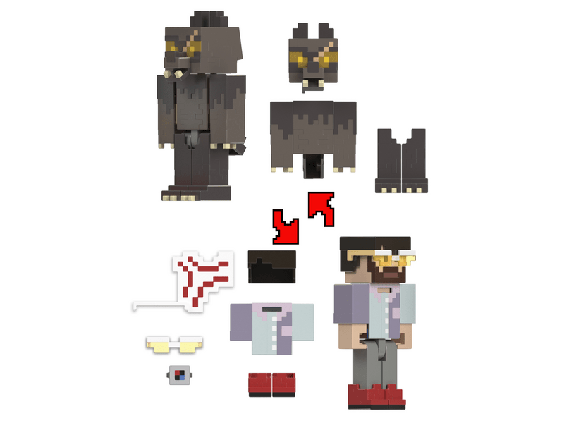 Mattel Minecraft Creator bővítőcsomag Rugarou+AngerVein (HNW10)