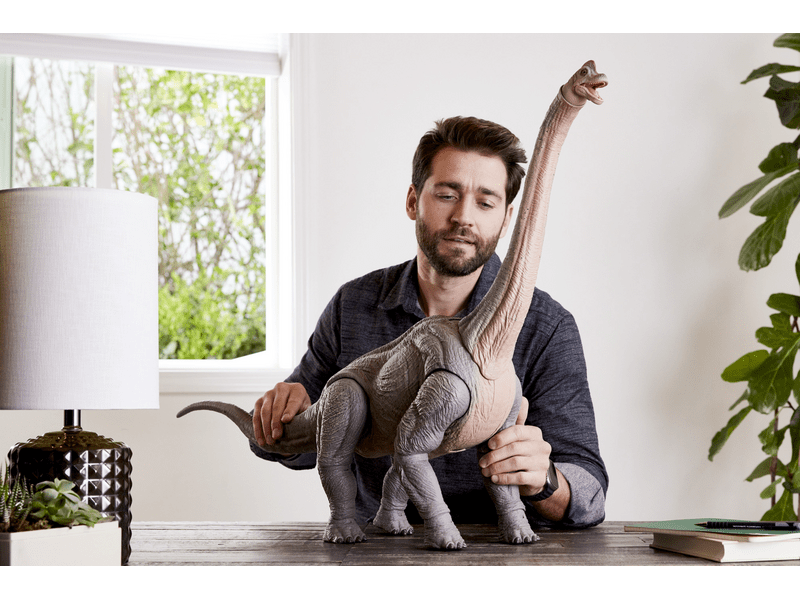 Mattel Jurassic World - Óriás Brachiosaurus játékfigura (HNY77)