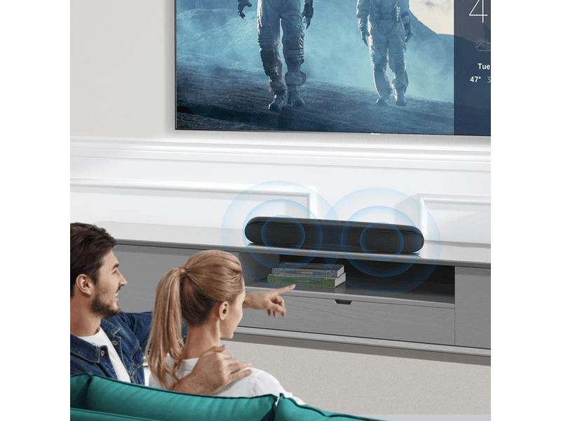 Mini soundbar, Fekete